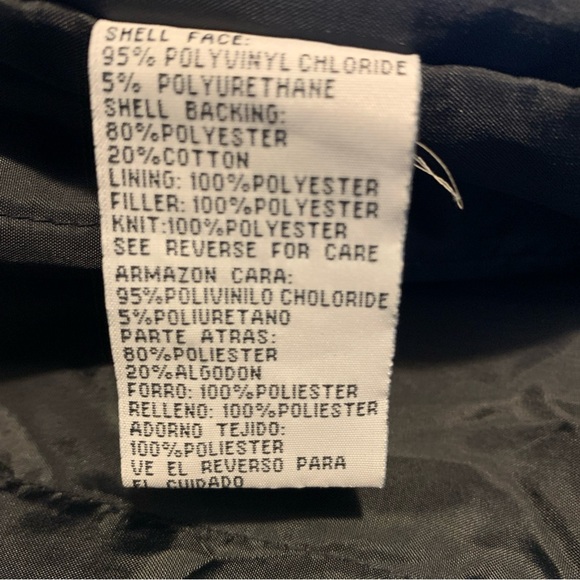 New England Patriots Jacket NFL Polyvinyl XL - Picture 9 of 13